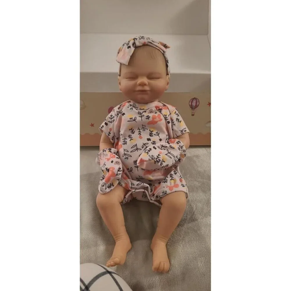 🆕17inch Full Body Silicone Newborn Baby Dolls Poseable Limbs Reborn Girl